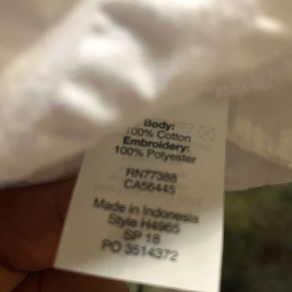 jcrew printed scallop cami    - Picture 8 of 8